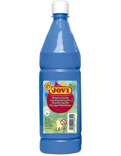 Bote tempera liquida jovi 1000ml azul cyan