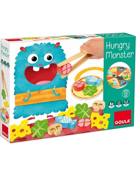 JUEGO HUNGRY MONSTER MADERA