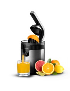 Xqueeze RetroJuice 600 Steel Licuadora centrífuga 600 W Negro, Metálico