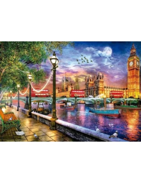 PUZZLE LONDRES AL ATARDECER 2000 PIEZAS