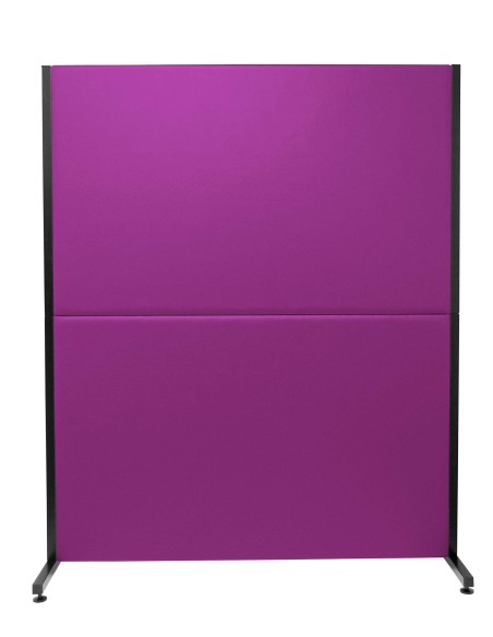 Biombo Valdeganga similpiel lila