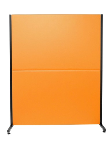Biombo Valdeganga similpiel naranja