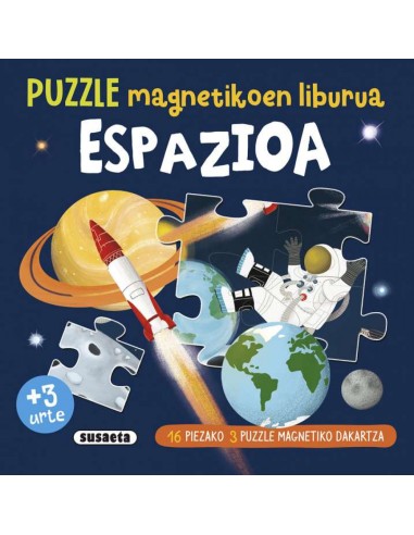 eusespazioapuzzle liburua magnetickoen