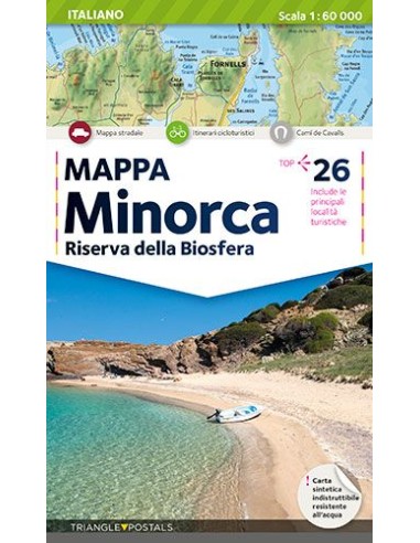 Minorca mappa