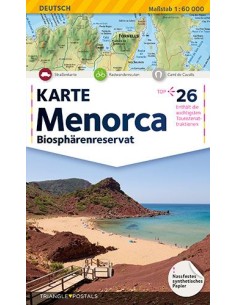 Menorca landkarte