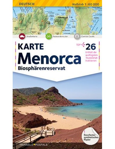 Menorca landkarte