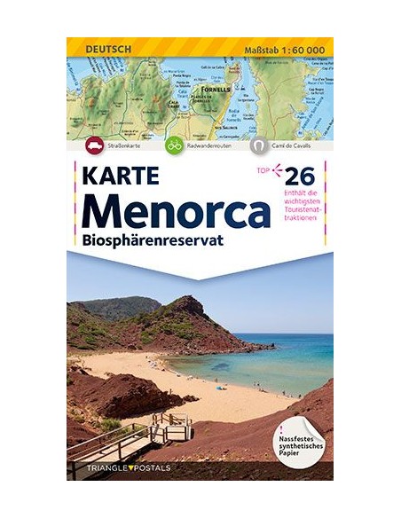 Menorca landkarte