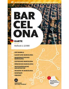 Barcelona karte