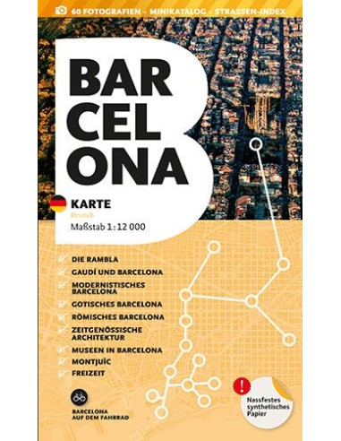 Barcelona karte