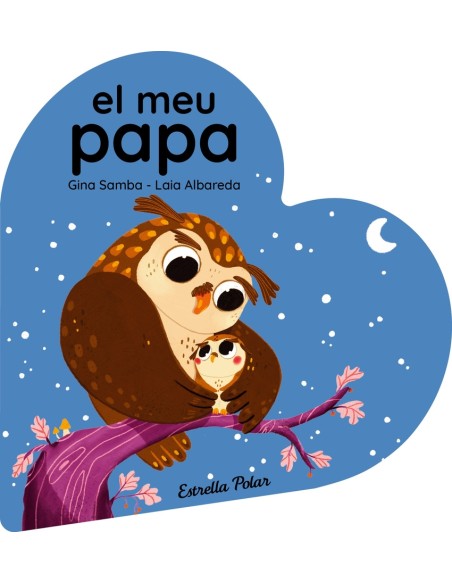 El meu papa Llibre de cartro en forma de cor El meu papa Llibre de cartro en forma de cor