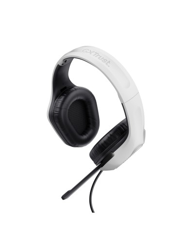 GXT 415W Zirox Auriculares Alámbrico Diadema Juego Blanco