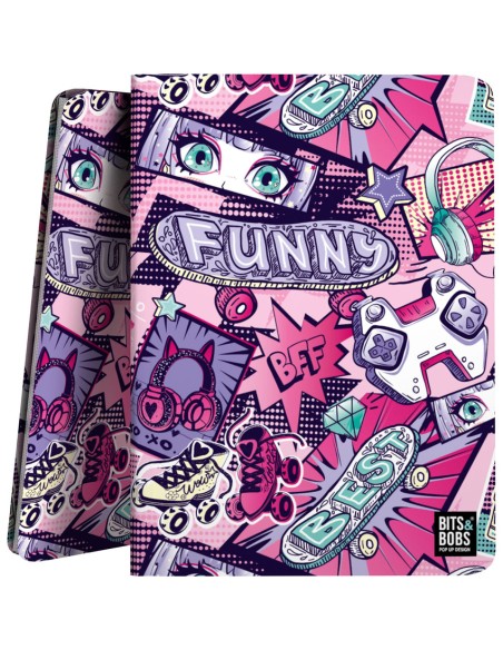 CARPETA 30F PP A4 BampB MANGA 231x313x1cm