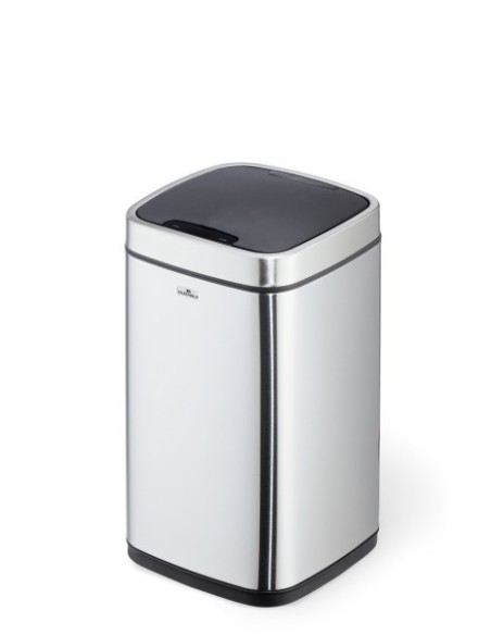 TOUCH 12L Rectangular Acero inoxidable Plata, Negro