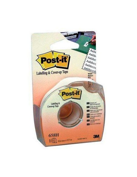 POST-IT CINTA ADHESIVA INVISIBLE 18X25 - 6 LINEAS