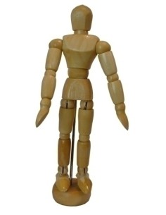 MANIQUI PINTURA MASCULINO 14 cm