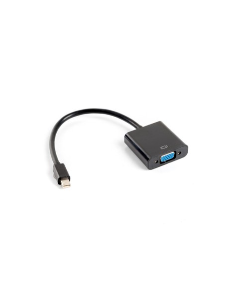 AD-0006-BK adaptador de cable de vídeo 0,2 m VGA (D-Sub) Mini DisplayPort Negro