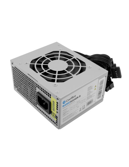 BASIC500GR-S unidad de fuente de alimentación 500 W 20+4 pin ATX SFX Blanco