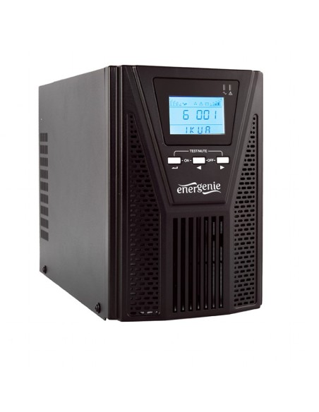 EG-UPSO-1000 sistema de alimentación ininterrumpida (UPS) Doble conversión (en línea) 1 kVA 900 W 4 salidas AC
