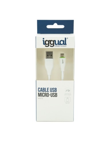 IGG316931 cable USB 1 m USB 2.0 USB A Micro-USB A Blanco