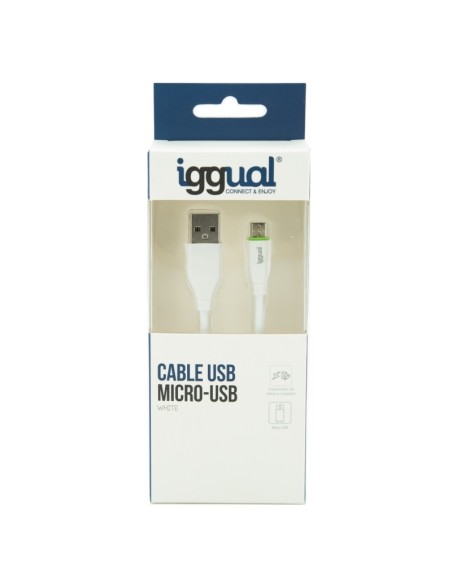 IGG316931 cable USB 1 m USB 2.0 USB A Micro-USB A Blanco