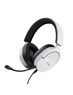 GXT 489W FAYZO Auriculares Alámbrico Diadema Juego Negro, Blanco