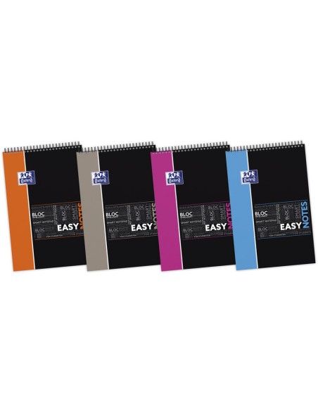 OXF CUAD EASYNOTES A4+ 80H C5 - Pack de 5 unidades - 100430279