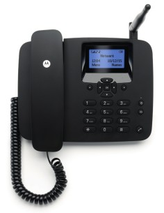 FW200L Teléfono DECT Identificador de llamadas Negro