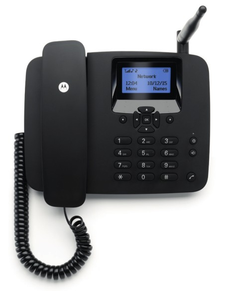 FW200L Teléfono DECT Identificador de llamadas Negro