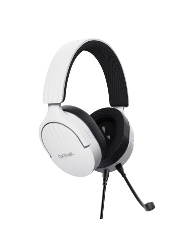 GXT 489W FAYZO Auriculares Alámbrico Diadema Juego Negro, Blanco