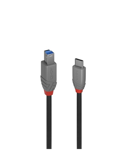 36665 cable USB USB 3.2 Gen 1 (3.1 Gen 1) 0,5 m USB C USB B Negro