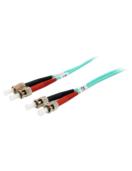 25224307 cable de fibra optica 3 m ST OM3 Turquesa