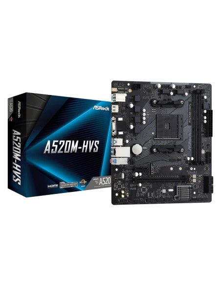 A520M-HVS AMD A520 Zócalo AM4 micro ATX
