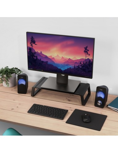 Monta Negro Escritorio