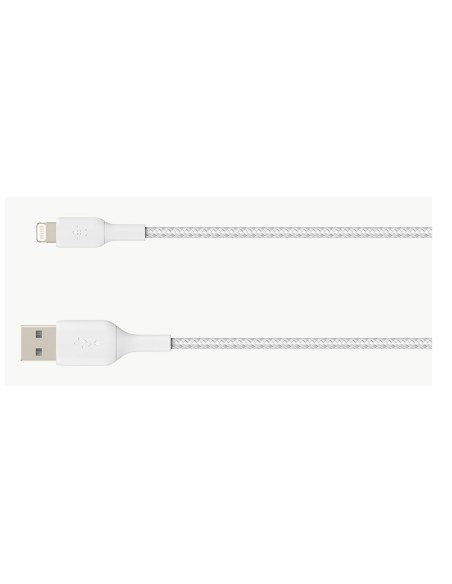 CAA002BT0MWH cable de conector Lightning 0,15 m Blanco