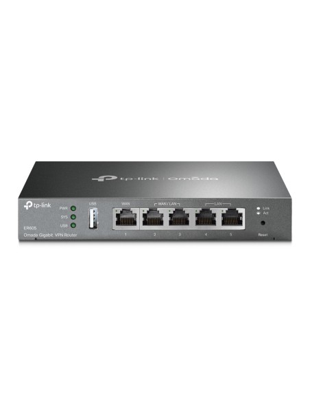 Omada ER605 router Gigabit Ethernet Negro