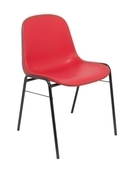 SILLA PIQUERAS ALBOREA CONF. ROJO PACK423RJ