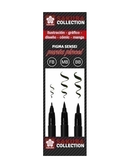 ROTUL.SAKURA PIGMA BRUSHPEN E/3