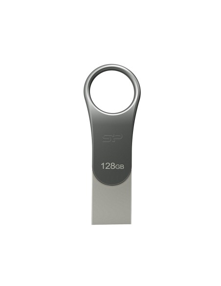 Mobile C80 unidad flash USB 128 GB USB Type-A / USB Type-C 3.2 Gen 1 (3.1 Gen 1) Titanio