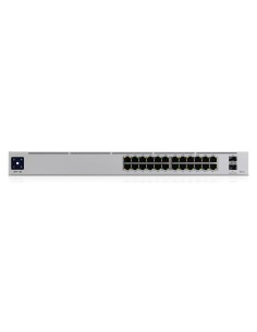 UniFi Pro 24-Port PoE Gestionado L2/L3 Gigabit Ethernet (10/100/1000) Energía sobre Ethernet (PoE) 1U Plata