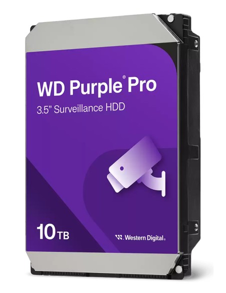 Purple Pro WD102PURP disco duro interno 10 TB 7200 RPM 512 MB 3.5" Serial ATA III