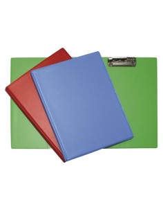 GRAFOPLÁS CARPETA CON PINZAS PVC COLORS MINICLIP SUPERIOR FOLIO AZUL