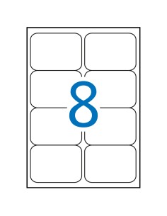 02875 etiqueta de impresora Naranja