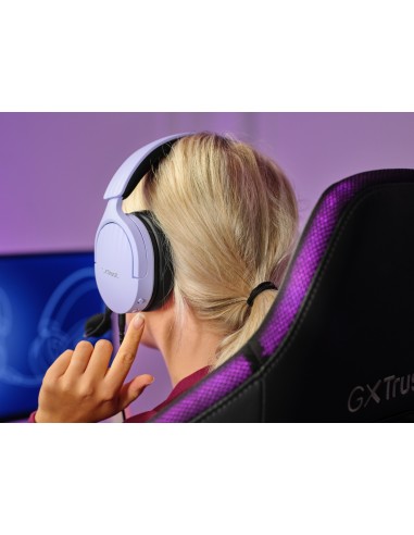GXT 489P FAYZO Auriculares Alámbrico Diadema Juego Negro, Púrpura