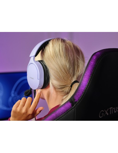 GXT 489P FAYZO Auriculares Alámbrico Diadema Juego Negro, Púrpura