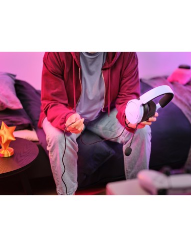 GXT 489P FAYZO Auriculares Alámbrico Diadema Juego Negro, Púrpura