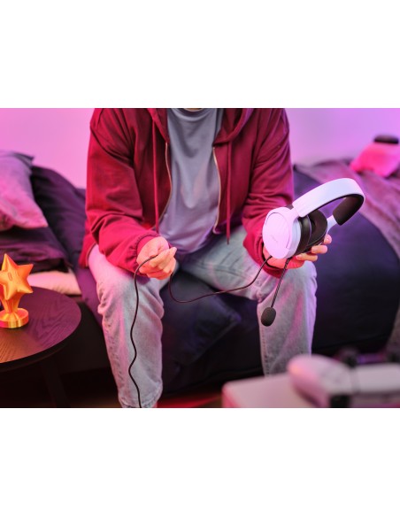 GXT 489P FAYZO Auriculares Alámbrico Diadema Juego Negro, Púrpura