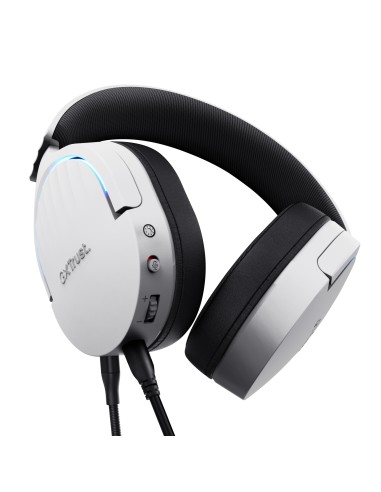 GXT 490 FAYZO Auriculares Alámbrico Diadema Motocicleta USB tipo A Negro, Blanco