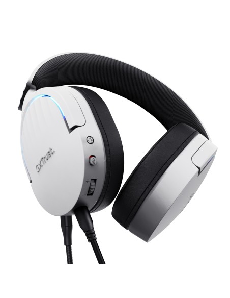 GXT 490 FAYZO Auriculares Alámbrico Diadema Motocicleta USB tipo A Negro, Blanco