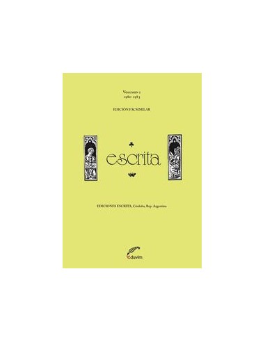 REVISTA ESCRITA VOLUMEN I