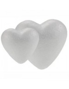 CORAZONES POLIESPAN FIXO 15 cm. PACK 1